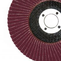 10 X Flap Sanding Discs 115mm 60 80 Grit Zirconium Oxide 4.5