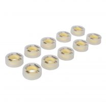 10 x PTFE Tape 12mm X 5m Yellow Plumbing Plumbers Gas Tight Pipe Fitting Thread Seal