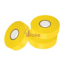 19mm x 22m 3Pc YELLOW ELECTRICAL PVC INSULATION / INSULATING TAPE FLAME RETARDANT