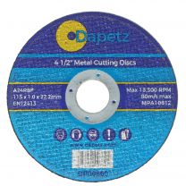 25 X Ultra-Thin Metal Cutting Slitting Discs 115mm 4.5 Inch For Angle Grinder